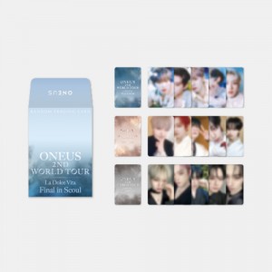 ONEUS] 2ND WORLD TOUR La Dolce Vita RANDOM TRADING CARD]